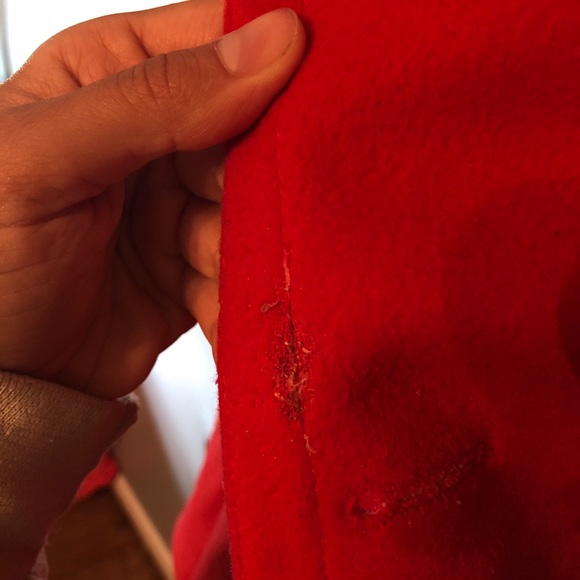 JCrew Pink Pea Coat - Picture 5 of 8